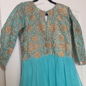 High-low anarkali